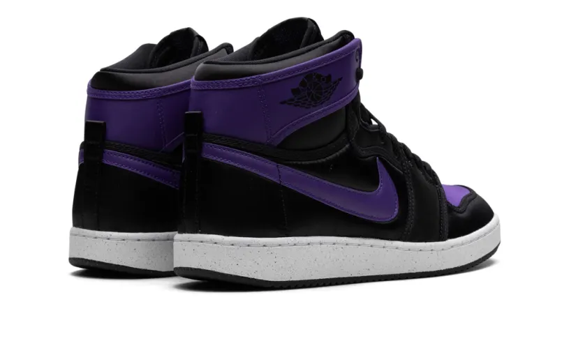 Air Jordan Retro High Og 1 Black And White AJKO 'Black Field Purple' Reps 