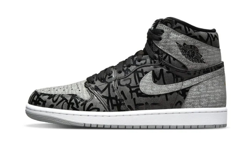 White Off White Air Jordan 1 High OG 'Rebellionaire' Reps 