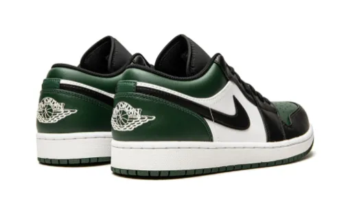 Air Jordan 1 Blue Black Low 'Green Toe' Reps 