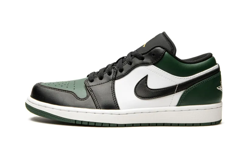Air Jordan 1 Blue Black Low 'Green Toe' Reps 