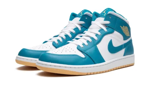 Air Jordan 1 Mid 'Aquatone' Reps