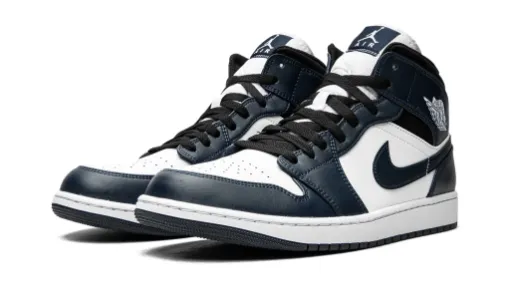 Air Jordan 1 Mid 'Armory Navy' Reps