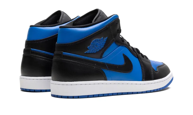 Travis Scott Air Jordan 1 Low Golf Mid 'Black Varsity Royal' Reps 