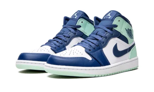 Air Jordan 1 Mid 'Blue Mint' Reps