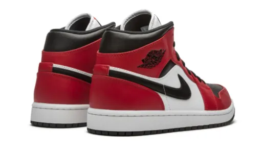 Air Jordan 1 Camouflage Mid 'Chicago Black Toe' Reps 