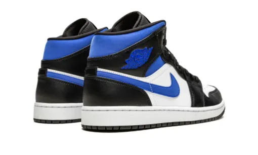 Air Jordan 1 Mid Men's Shoes Mid 'Racer Blue' Reps 