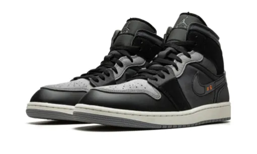 Air Jordan 1 Mid SE Craft 'Inside Out - Black' Reps