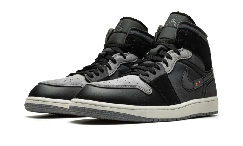 Air Jordan 1 Celadon Mid SE Craft 'Inside Out - Black' Reps 