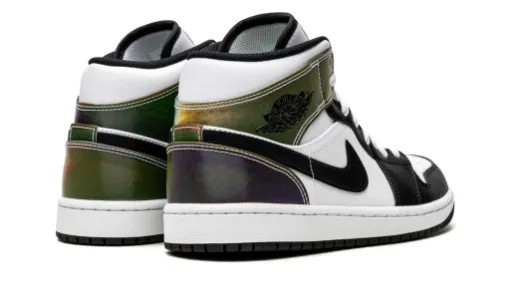 Air Jordan 1 Mid White White Mid SE 'Heat Reactive' Reps 