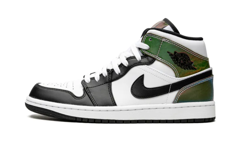 Air Jordan 1 Mid White White Mid SE 'Heat Reactive' Reps 