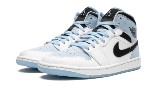 Air Jordan 1 Mid SE 'Ice Blue' Reps
