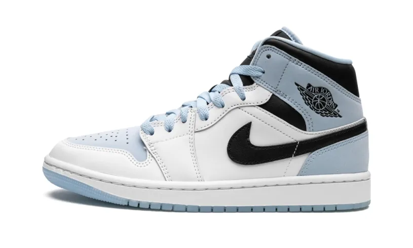 Wmns Air Jordan 1 Mid Mid SE 'Ice Blue' Reps 