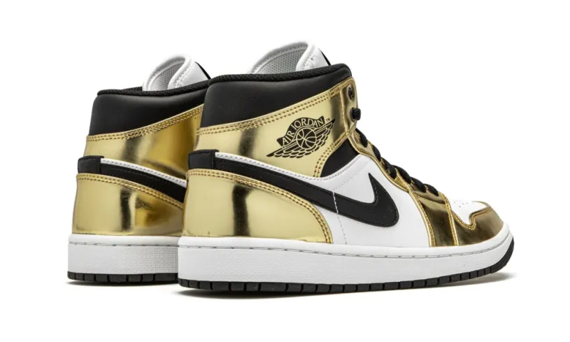 Air Jordan 1 Low G Nrg Mid SE 'Metallic Gold' Reps 