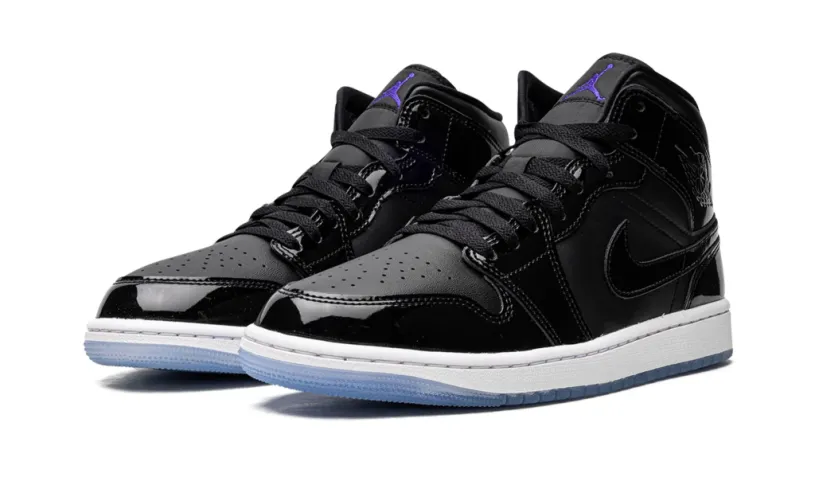 Georgetown Air Jordan 1 Mid SE 'Space Jam' Reps 