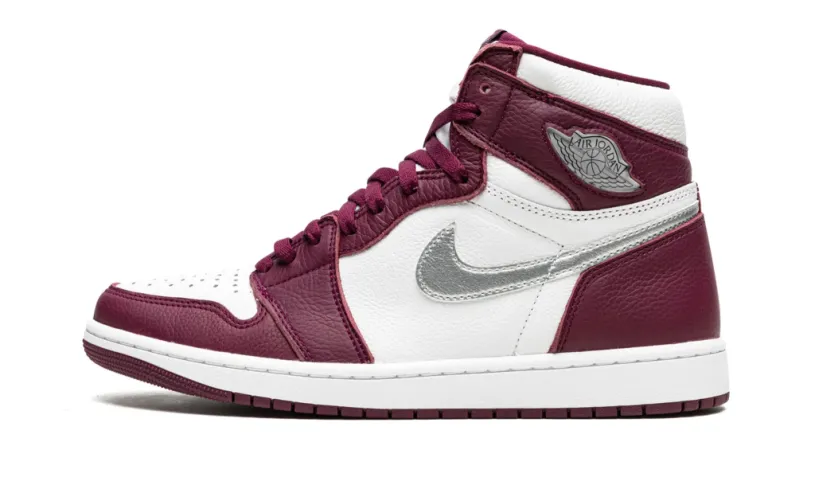 Men's Air Jordan 1 Low 85 Neutral Grey Retro High OG 'Bordeaux' Reps 