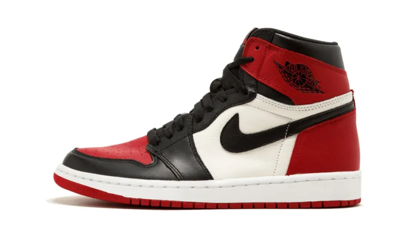 Men's Air Jordan 1 Low Mocha Retro High OG 'Bred Toe' Reps 
