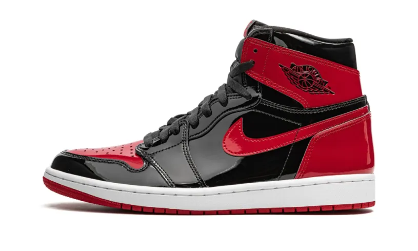 Nu Retro Air Jordan 1 Low Retro High OG 'Patent Bred' Reps 