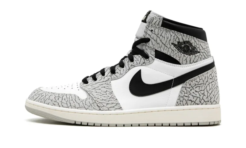 Jordan 1 High Zoom Air Cmft Retro High OG 'White Cement' Reps 