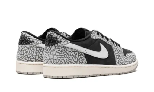 Air Jordan Shadow 1 Low Retro Low OG 'Black Elephant' Reps 