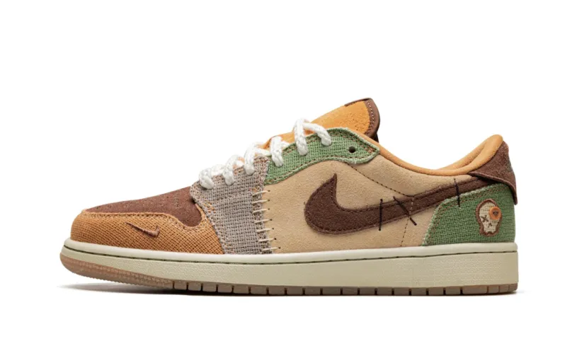 Red White Black Air Jordan 1 Retro Low OG 'Zion Williamson - Voodoo' Reps 