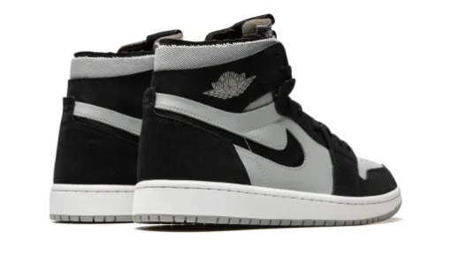 Air Jordan 1 Low Silver Zoom CMFT 'Black Light Smoke Grey' Reps 