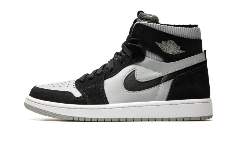 Air Jordan 1 Low Silver Zoom CMFT 'Black Light Smoke Grey' Reps 