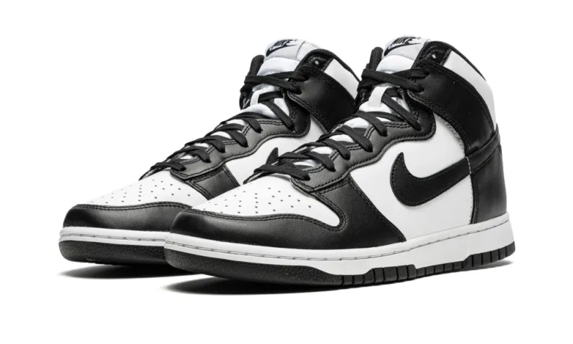 Dunk High Retro 'Black White Panda' Reps 