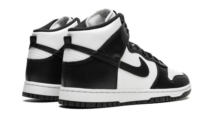 Dunk High Retro 'Black White Panda' Reps 