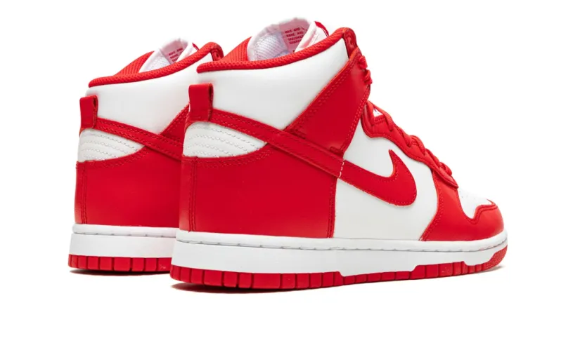 Dunk High 'White University Red' Reps 