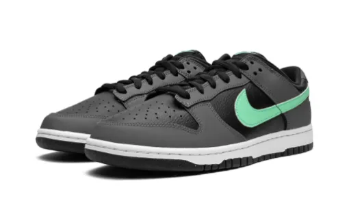 Dunk Low 'Black Green Glow' Reps