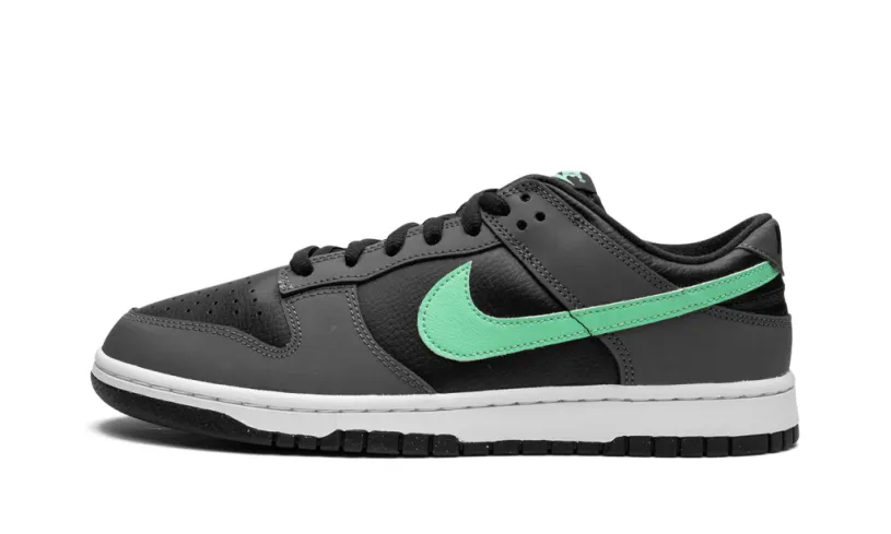 Dunk Low 'Black Green Glow' Reps 