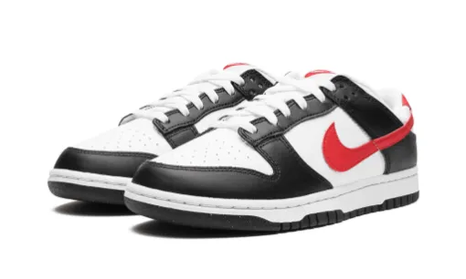 Dunk Low 'Red Swoosh Panda' Reps