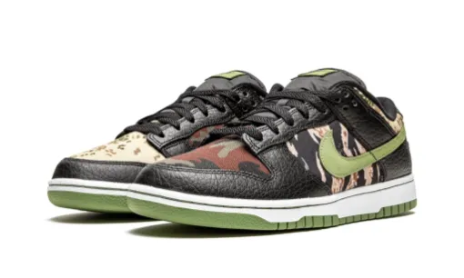 Dunk Low SE 'Black Multi-Camo' Reps