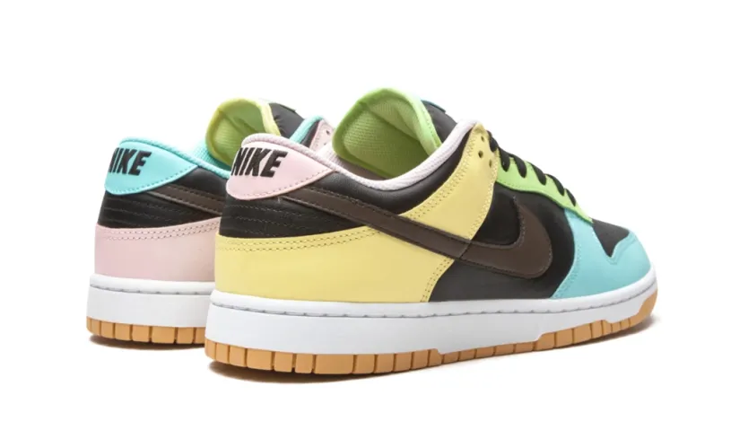 Dunk Low SE Free 99 'Black Yellow Blue' Reps 