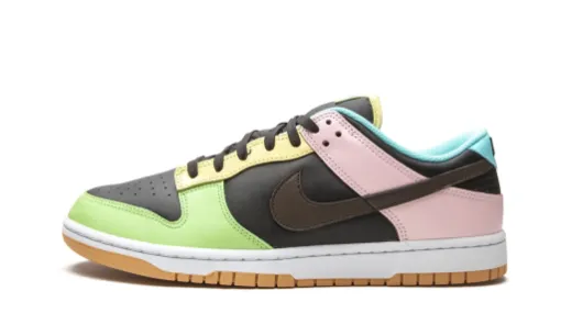 Dunk Low SE Free 99 'Black Yellow Blue' Reps