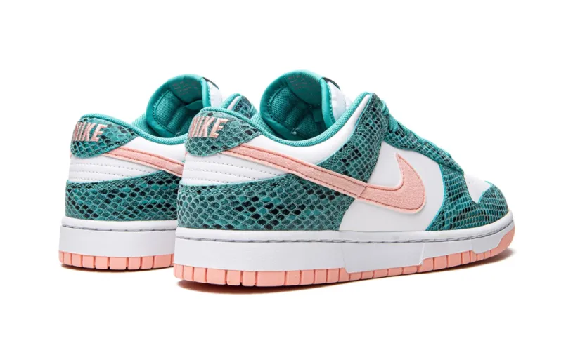Dunk Low 'Washed Teal Snakeskin' Reps 