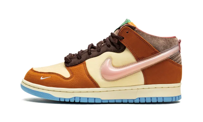 Dunk Mid 'Social Status - Chocolate Milk' Reps 