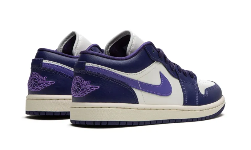 WMNS Air Jordan 1 Louis Vuitton Low 'Action Grape' Reps 