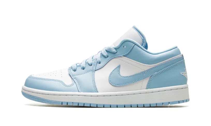 WMNS Air Jordan 1 Blue White Low 'Ice Blue' Reps 