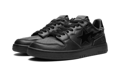 A Bathing Ape Bape SK8 Sta 'Black' Reps