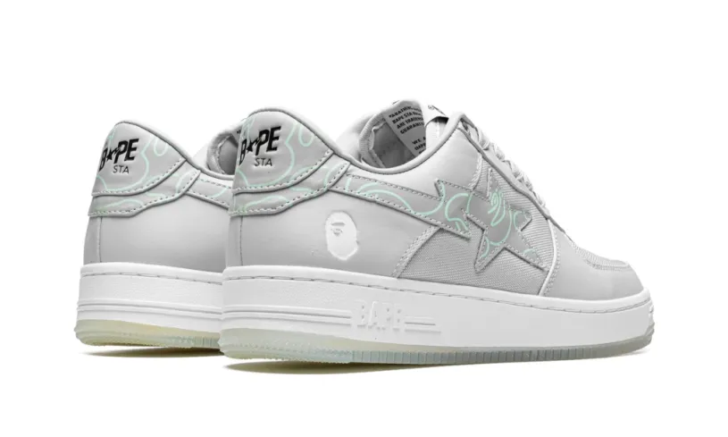 A Bathing Ape Bape SK8 Sta 'Grey' Reps 