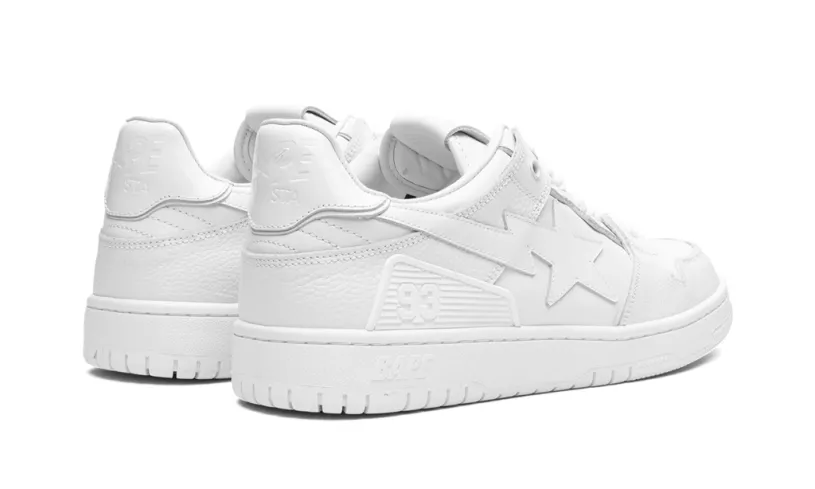 A Bathing Ape Bape SK8 Sta 'White' Reps 