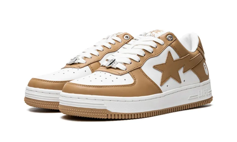 A Bathing Ape Bape Sta 'Beige White' Reps 