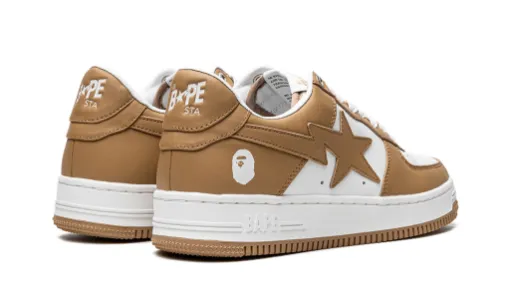 A Bathing Ape Bape Sta 'Beige White' Reps 