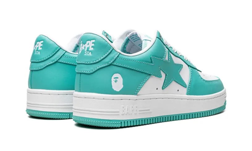 A Bathing Ape Bape Sta Leather 'Green' Reps 