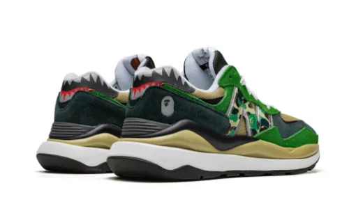 A Bathing Ape x New Balance 57 40 'Green' Reps 