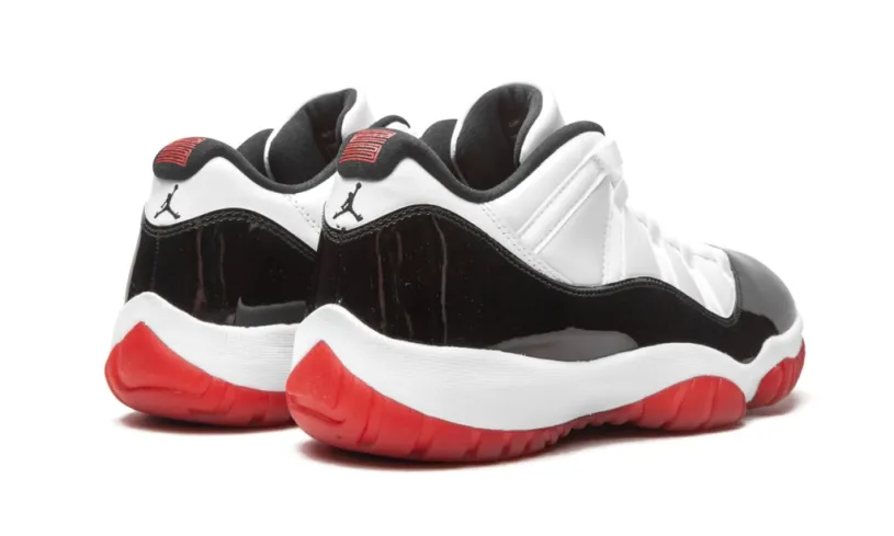 Air Jordan 11 Retro Red And Black Retro Low 'Concord-Bred' Reps 