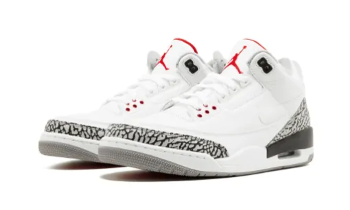 Air Jordan 3 Retro JTH NRG 'White Cement' Reps