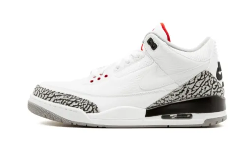 Air Jordan 3 Retro JTH NRG 'White Cement' Reps
