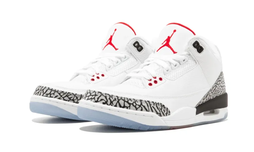Air Jordan 3 Elephant Print Retro NRG 'Free Throw Line' Reps 